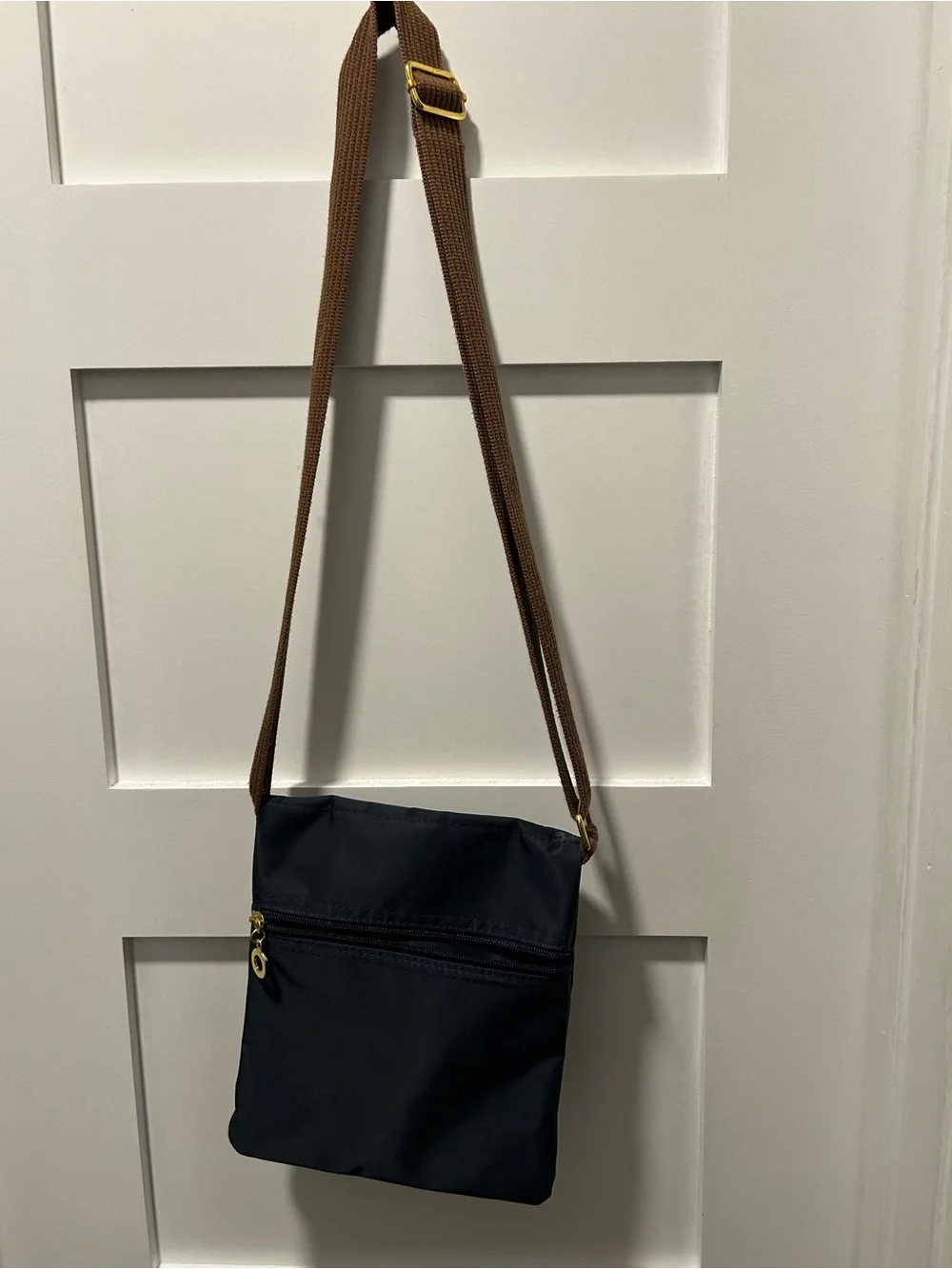 Navy Crossbody Travel Bag - Compact Everyday Bag
